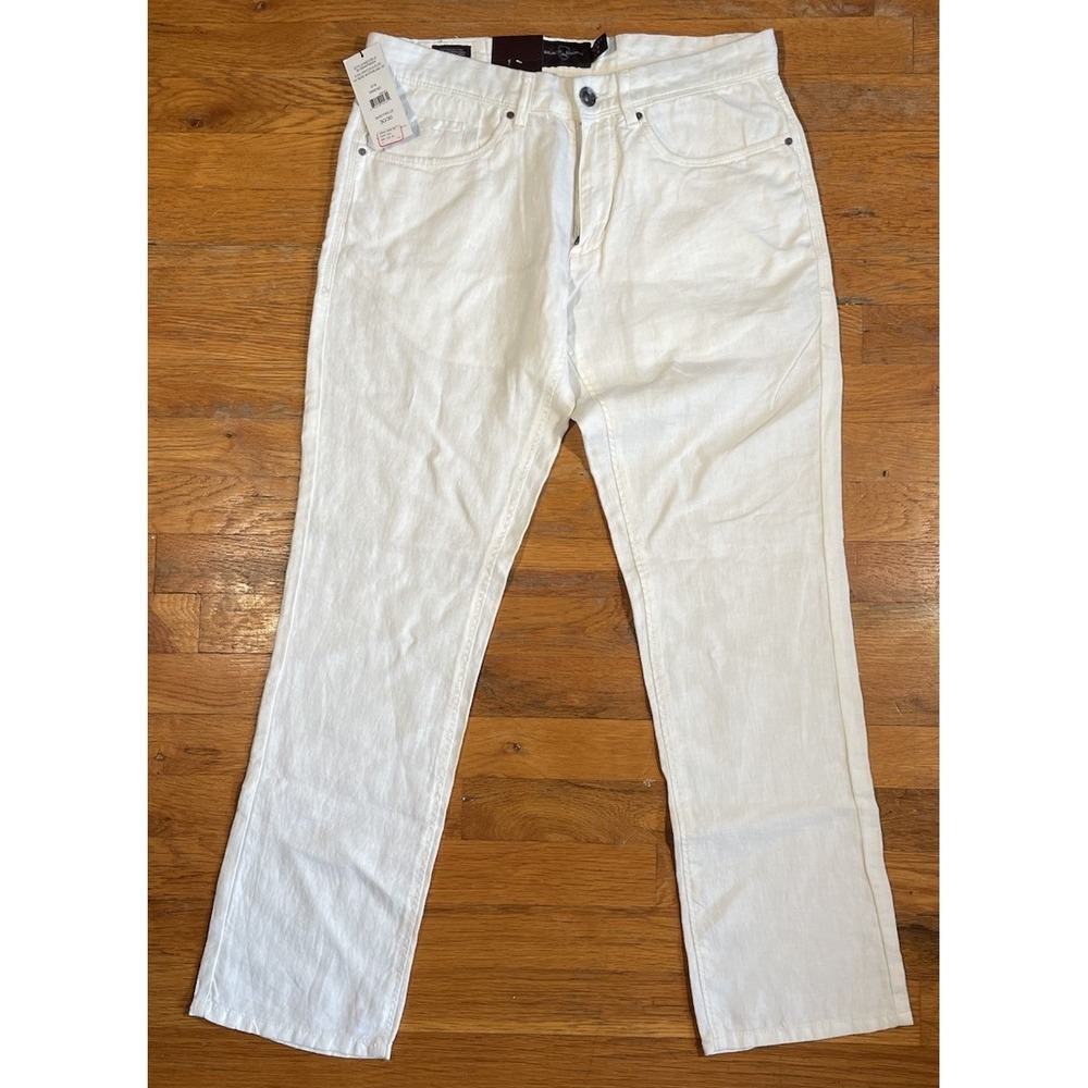 Women's 100% Linen Pants‎ 30x30 White S18 WKEND WP90 Black Brown 1826 NWT